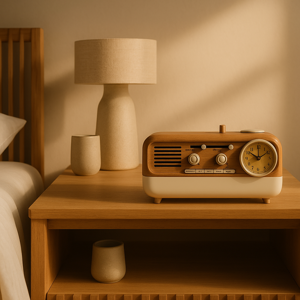 Vintage Sleep wake-up light alarm clock