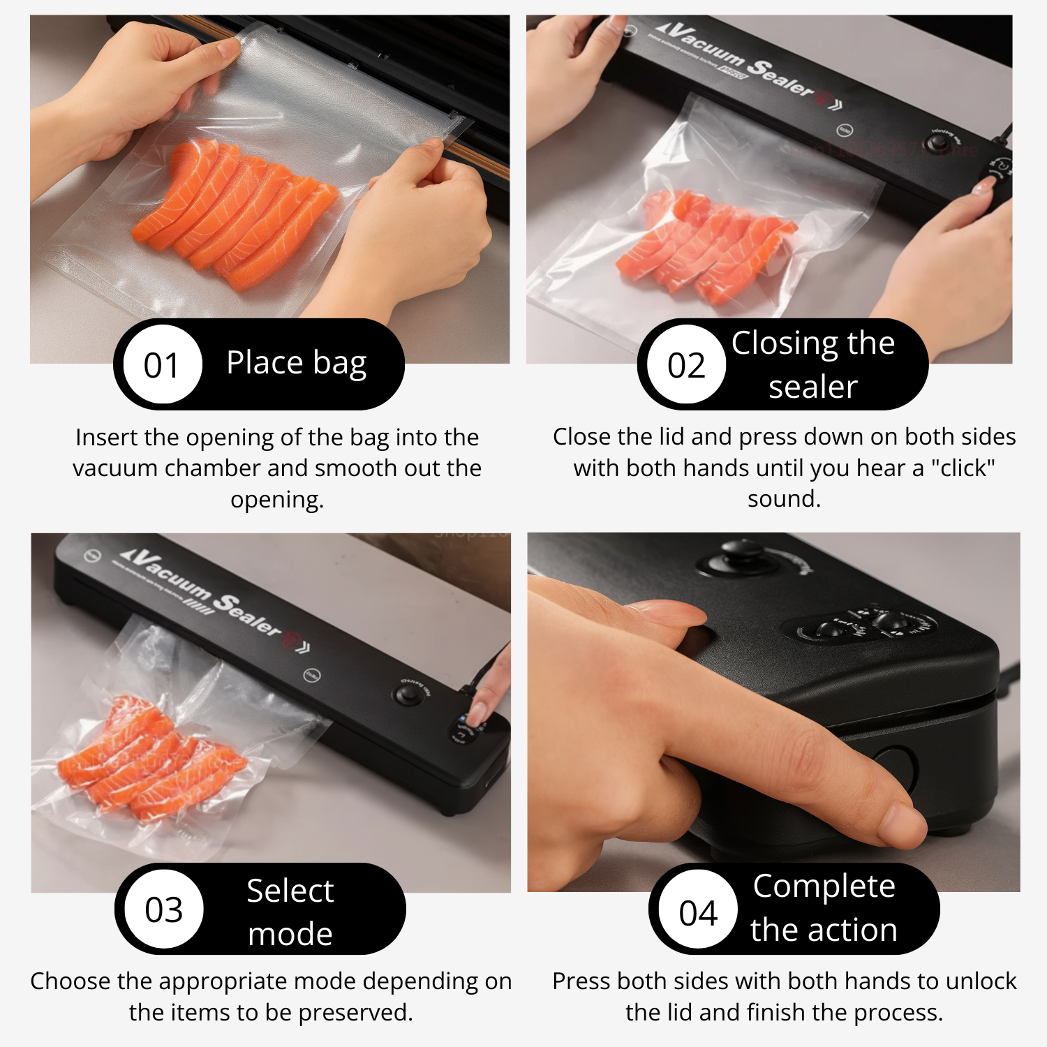 FreshSeal™ Automatic Food Vacuum Sealer