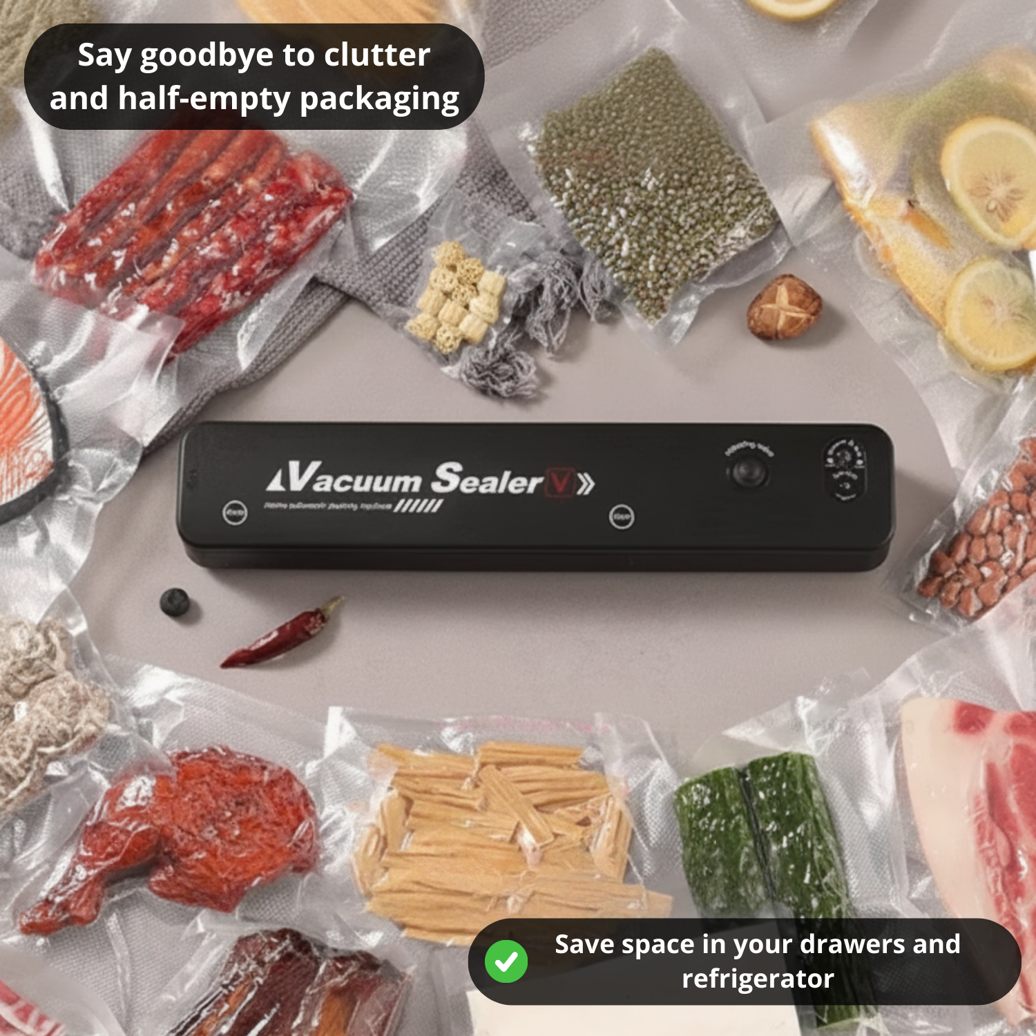 FreshSeal™ Automatic Food Vacuum Sealer